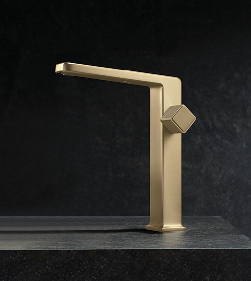 Tall Brass Basin Mixer – Aquant India
